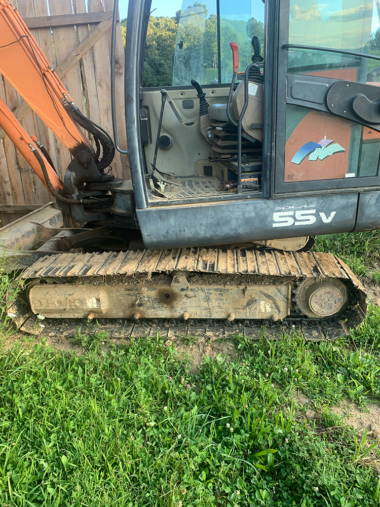 Steel track Daewoo SOLAR 55V - VIQAN Replacement Parts for Heavy Equipment - Rubber and Steel Tracks