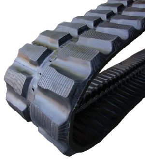 This image features a Rubber Track to fit a Nagano ES800 tractor. - Viqan Replacement Tracks & Undercarriage Parts for Heavy Equipment