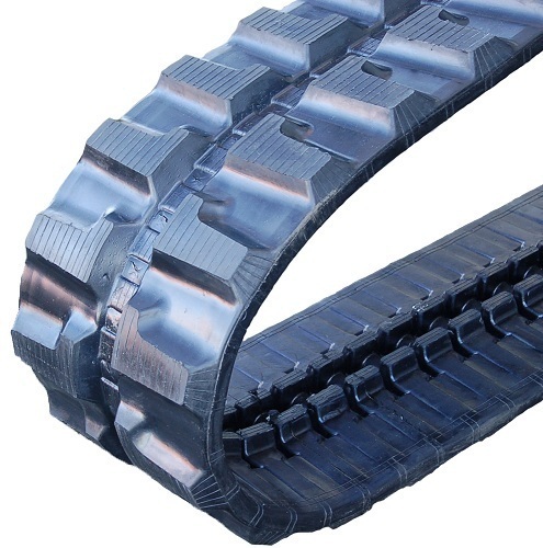 This image features a Rubber Track to fit Yanmar B50-2A for a tractor. - Viqan Replacement Tracks & Undercarriage Parts for Heavy Equipment This image features a Rubber Track to fit Yanmar B50-2A for a tractor. - Viqan Replacement Tracks & Undercarriage Parts for Heavy Equipment