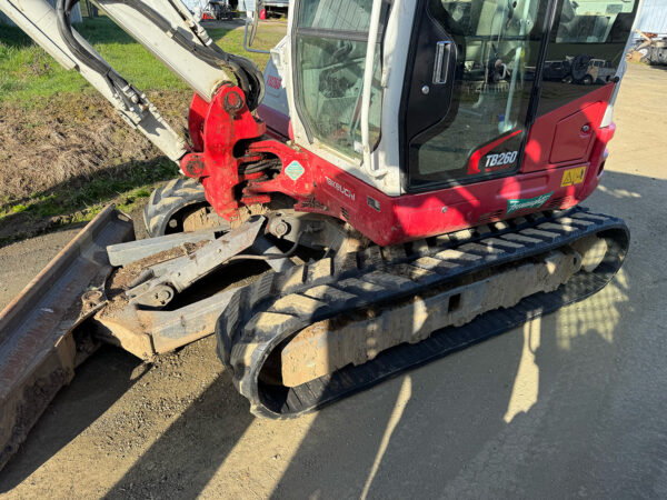 Takeuchi TB260 - Rubber Tracks VIQAN Replacement Parts for Heavy Equipment - Rubber and Steel Tracks