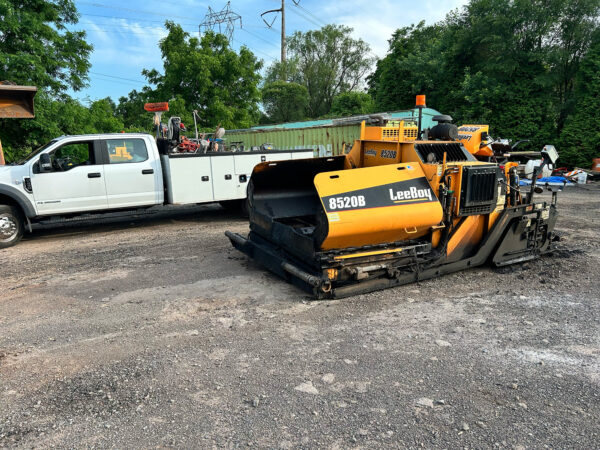 Leeboy Paver 8520B rubber track. VIQAN Replacement Parts for Heavy Equipment - Rubber and Steel Tracks