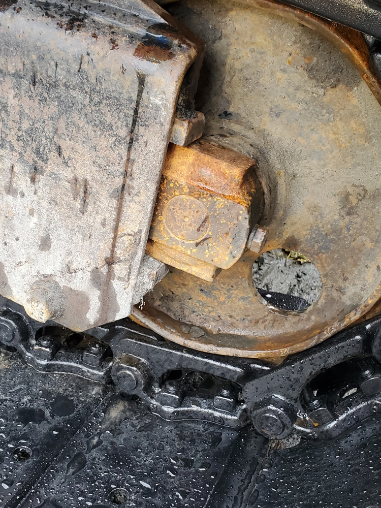 Excavator Steel Tracks PC50UU | VIQAN Replacement Parts for Heavy Equipment - Rubber and Steel Tracks