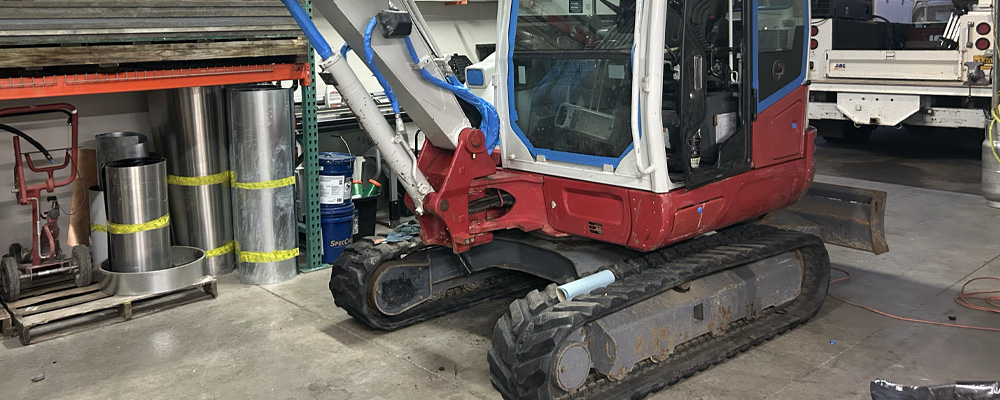 Takeuchi TB240 - Rubber Tracks VIQAN Replacement Parts for Heavy Equipment - Rubber and Steel Tracks
