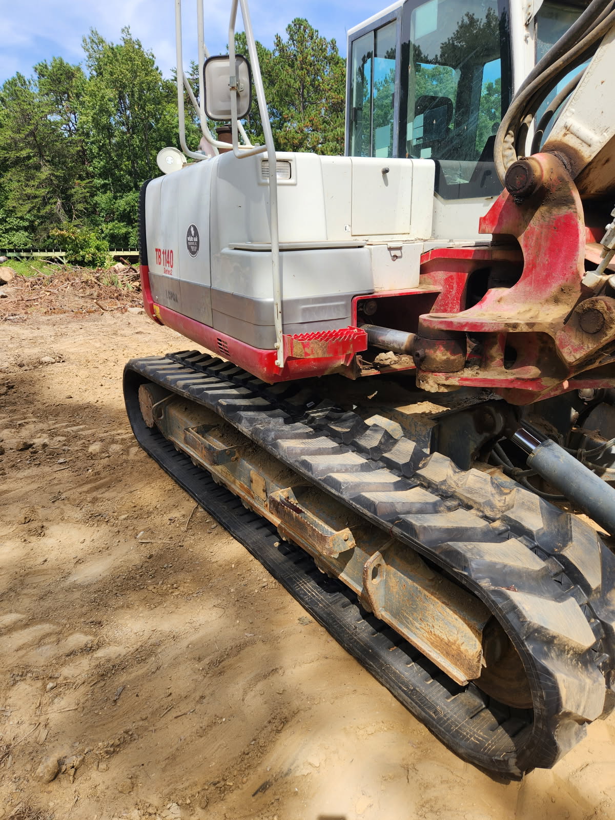 Takeuchi TB1140 - Rubber Tracks VIQAN Replacement Parts for Heavy Equipment - Rubber and Steel Tracks